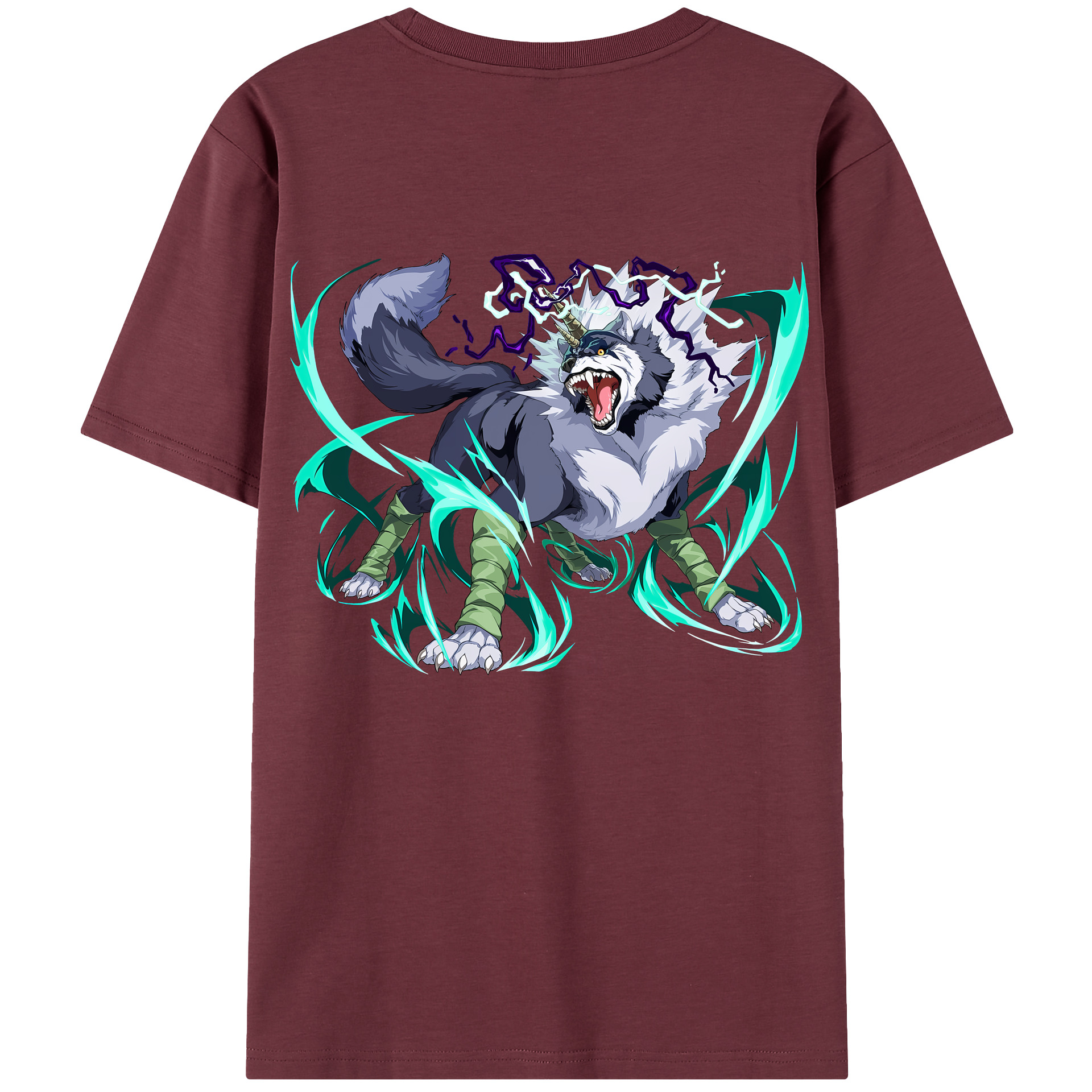 （画像用） 転スラ Regarding Reincarnated to Slime 綿100％半袖Tシャツ（背面プリント）